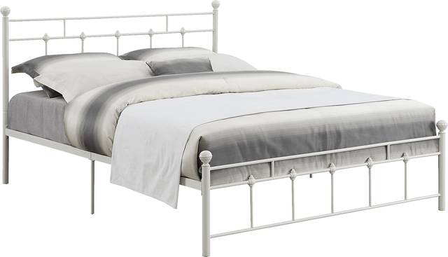Briarview White Queen Bed - Thumbnail - Image 1
