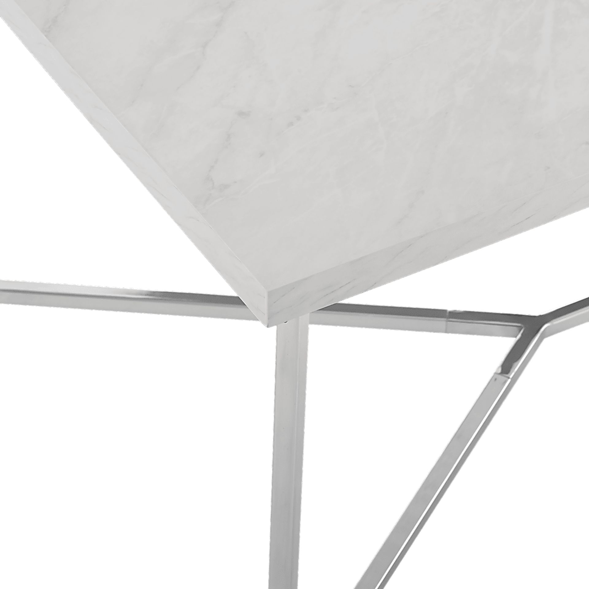 Briarwood Chrome Cocktail Table - Image 2