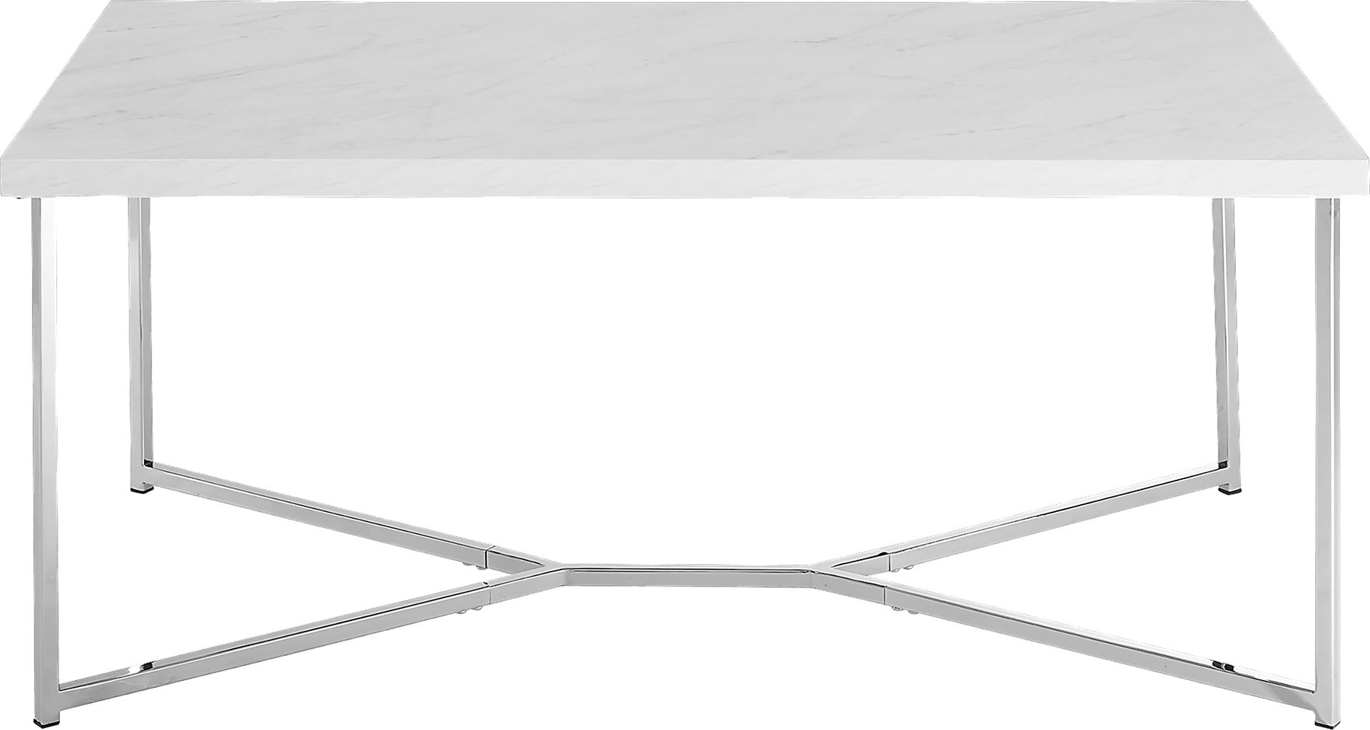 Briarwood Chrome Cocktail Table - Image 1