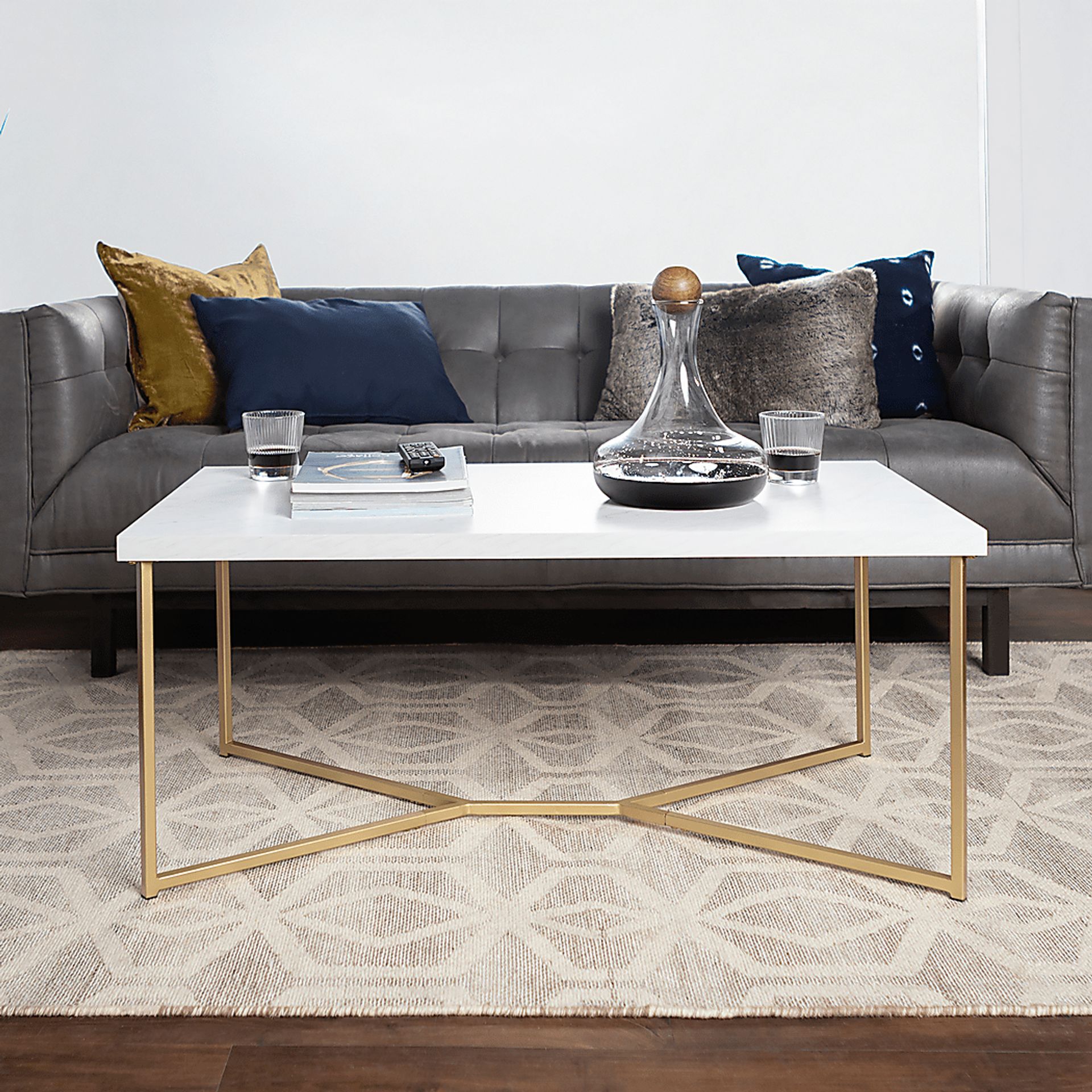 Briarwood Gold Cocktail Table - Image 7