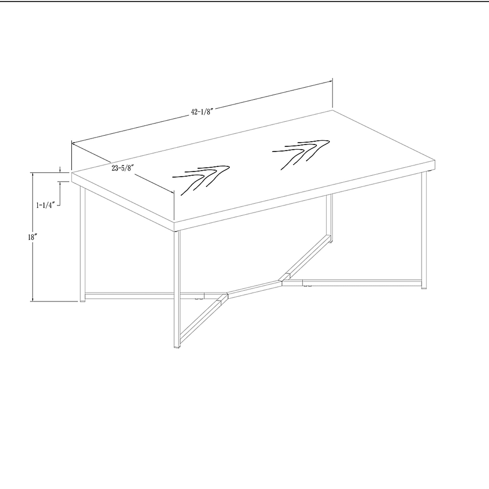 Briarwood Gold Cocktail Table - Image 8