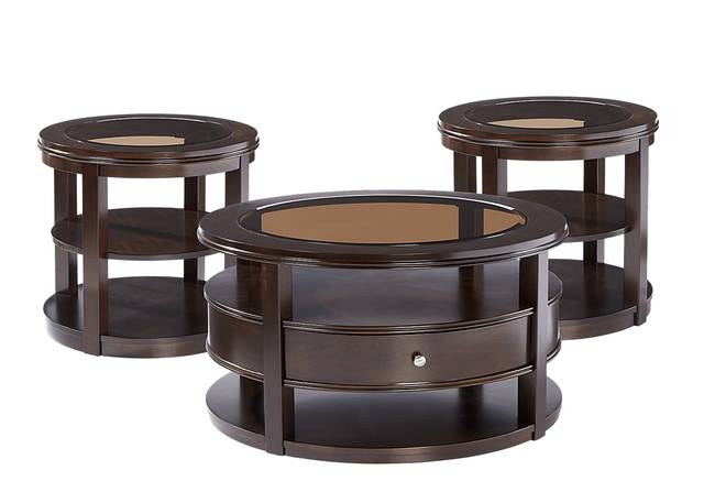 Briarwood II Cherry 3 Pc Table Set - Thumbnail - Image 1