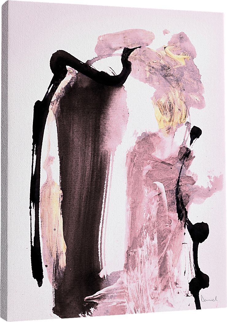 Briawood Pink Canvas Wall Art