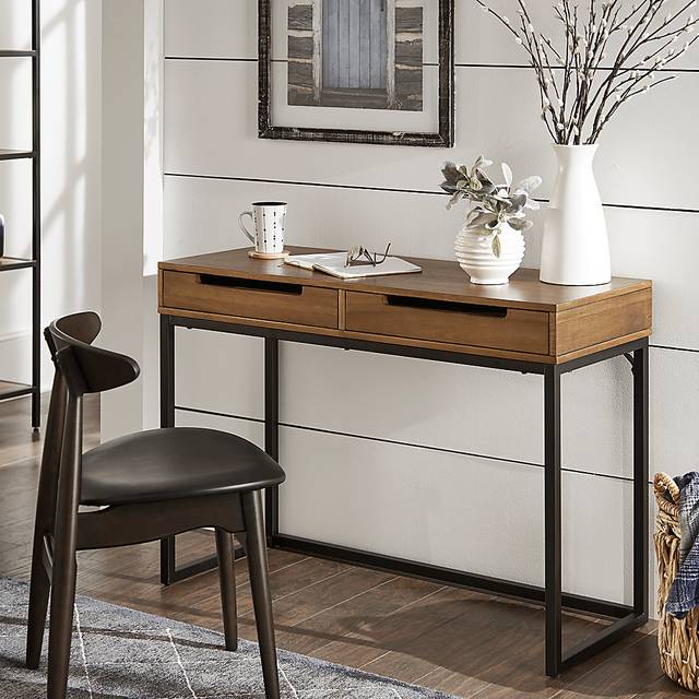 Brickell Way Brown Desk - Thumbnail - Image 5