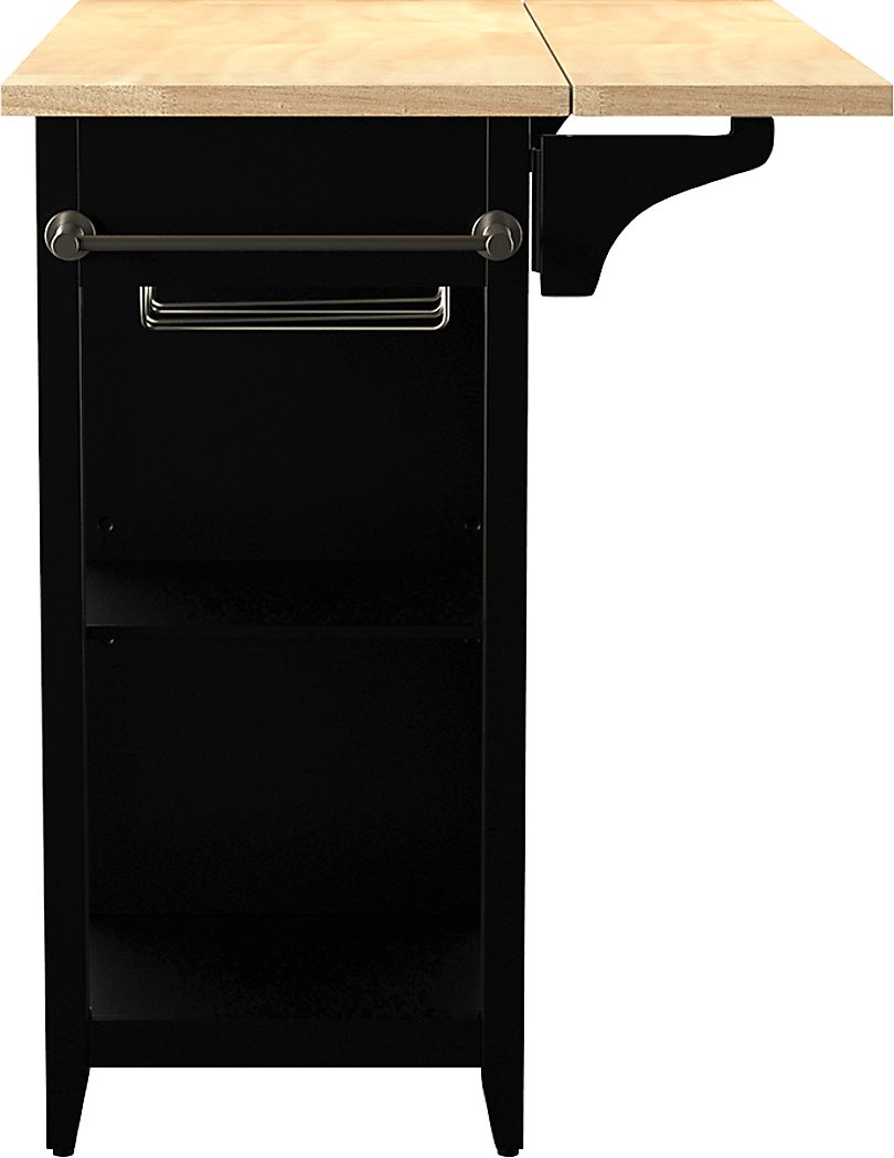 Brickellen Natural Kitchen Cart - Thumbnail 4