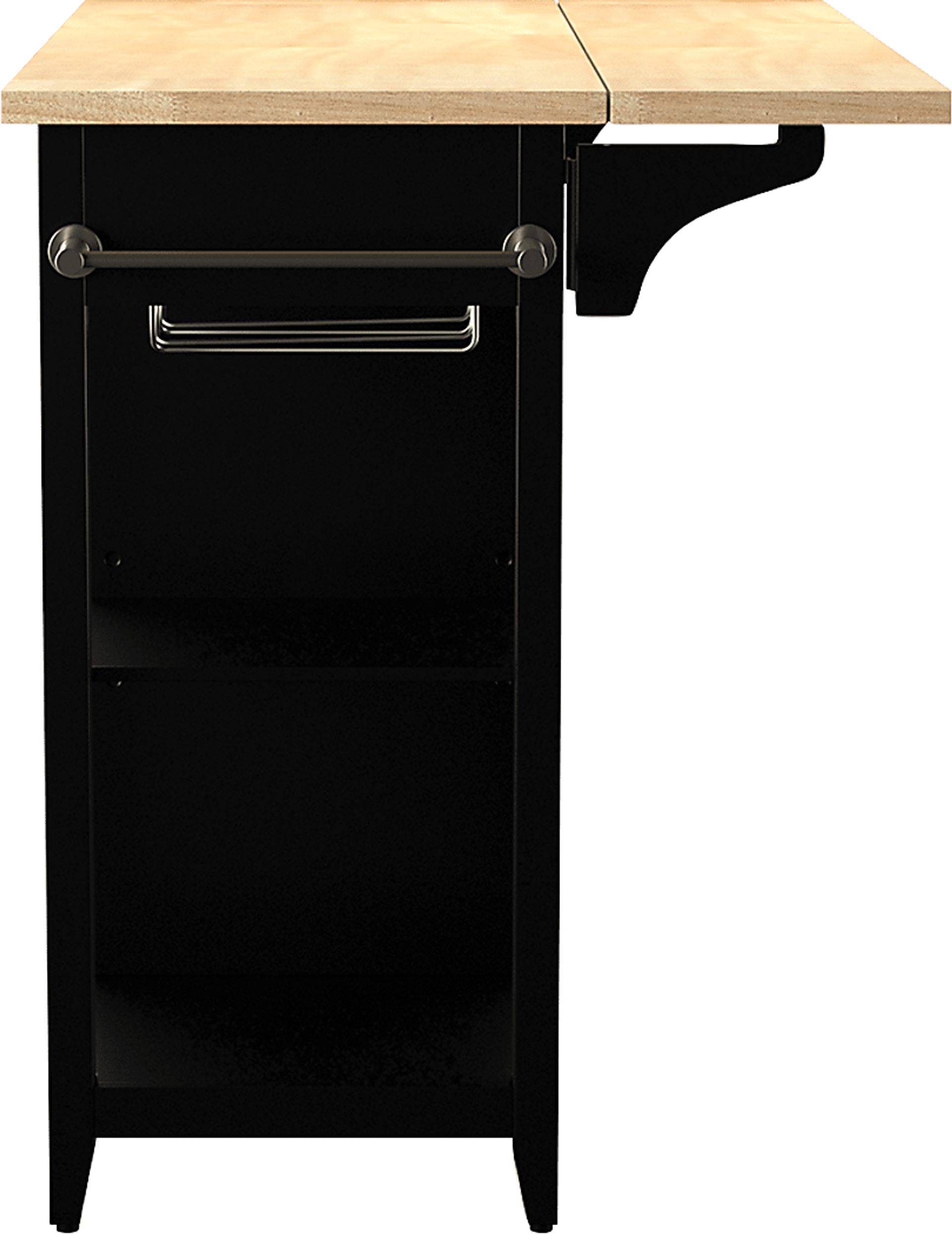 Brickellen Natural Kitchen Cart - Image 4