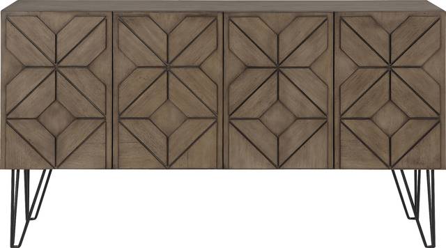 Bricksome Brown Credenza - Thumbnail - Image 2