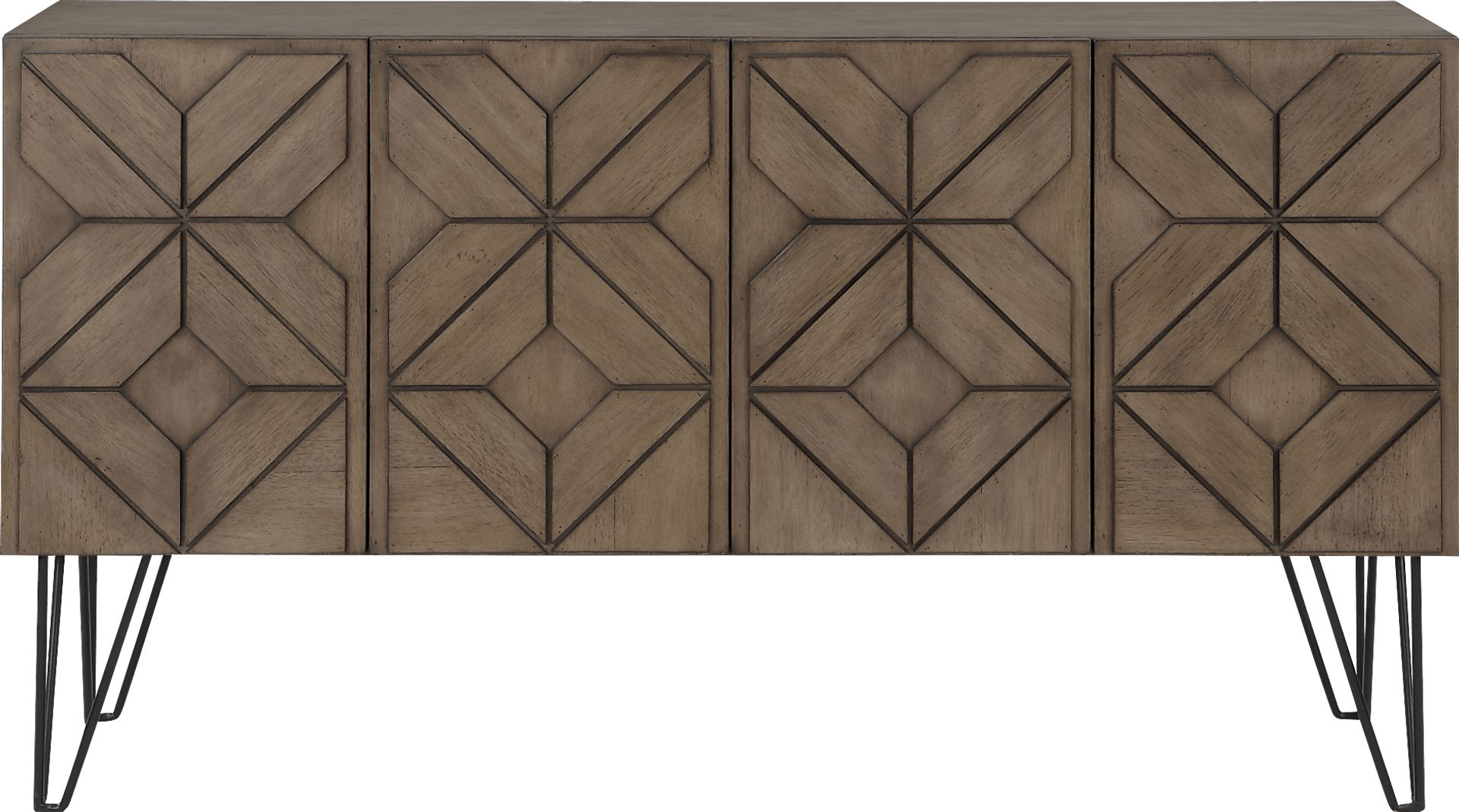 Bricksome Brown Credenza - Image 2