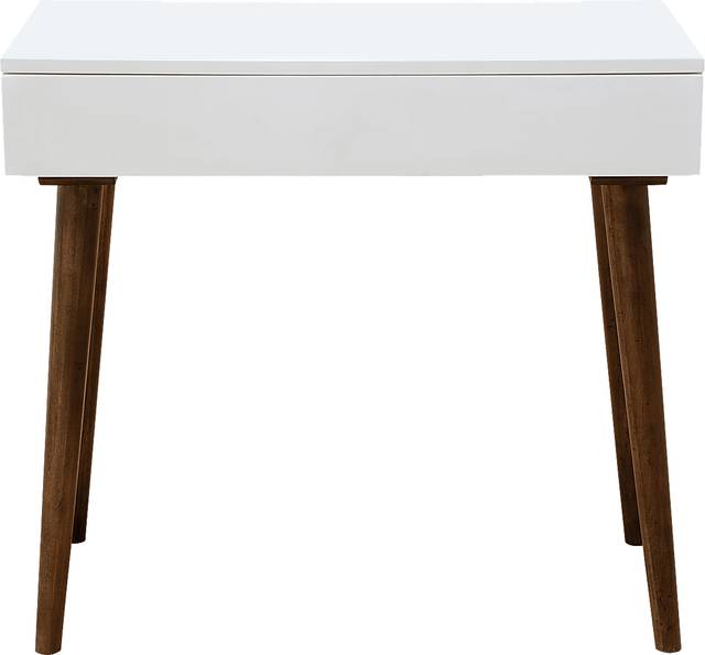 Bridgemor White Desk - Thumbnail - Image 2