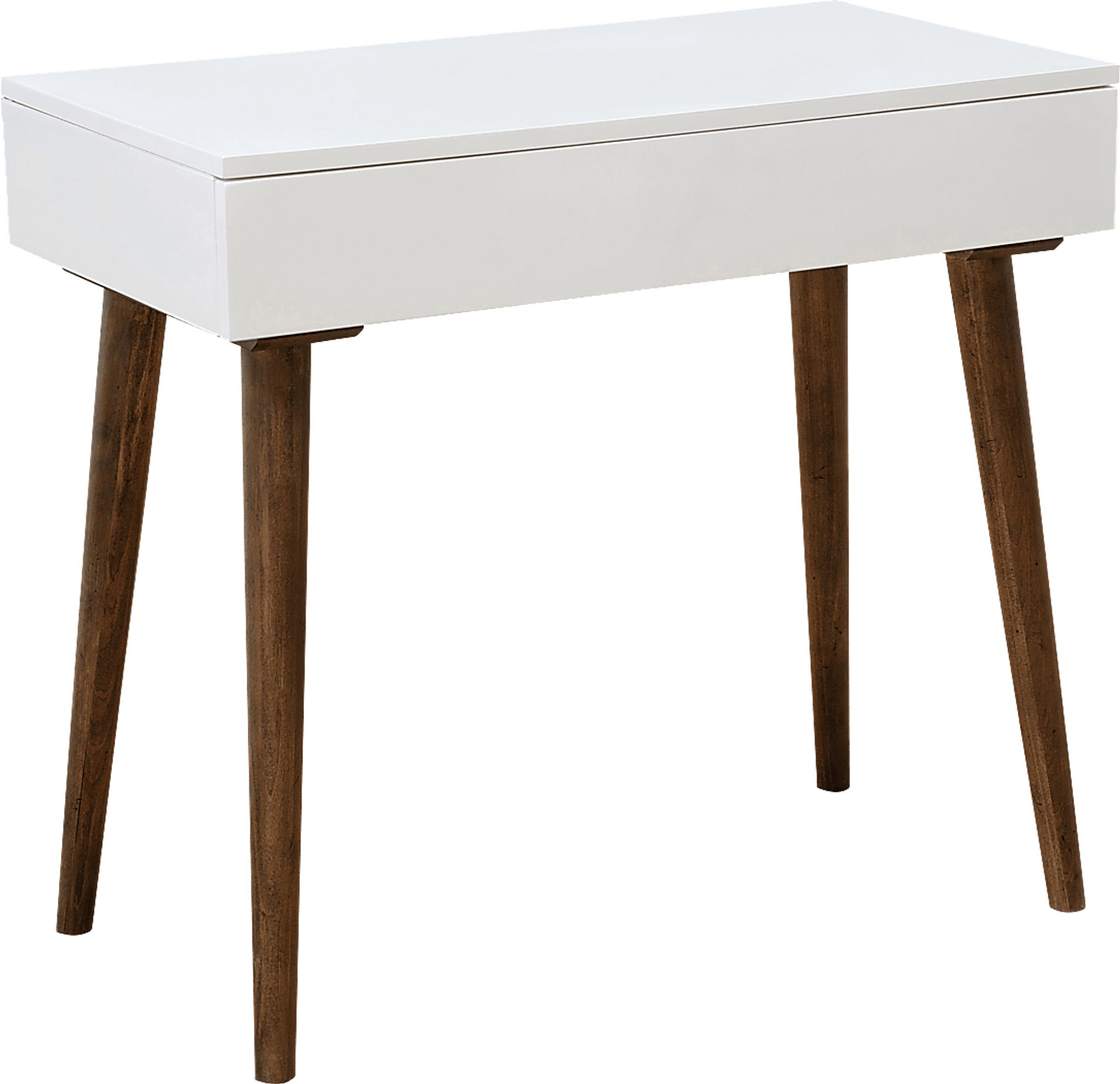 Bridgemor White Desk - Image 1