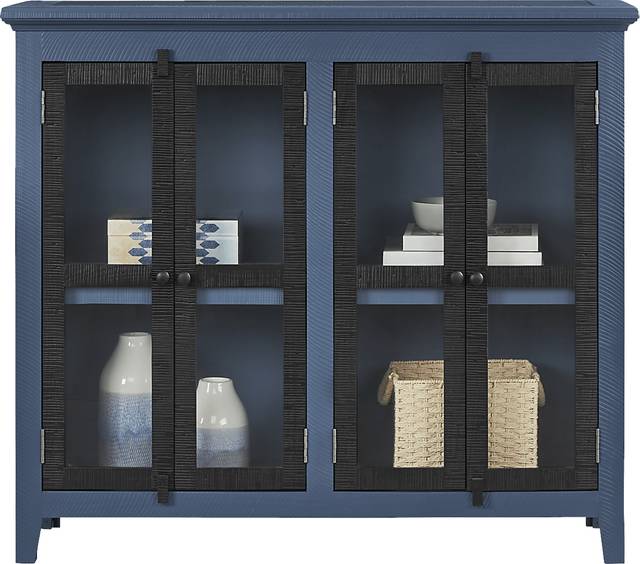 Bridgeport Blue 48" Accent Cabinet - Thumbnail - Image 2