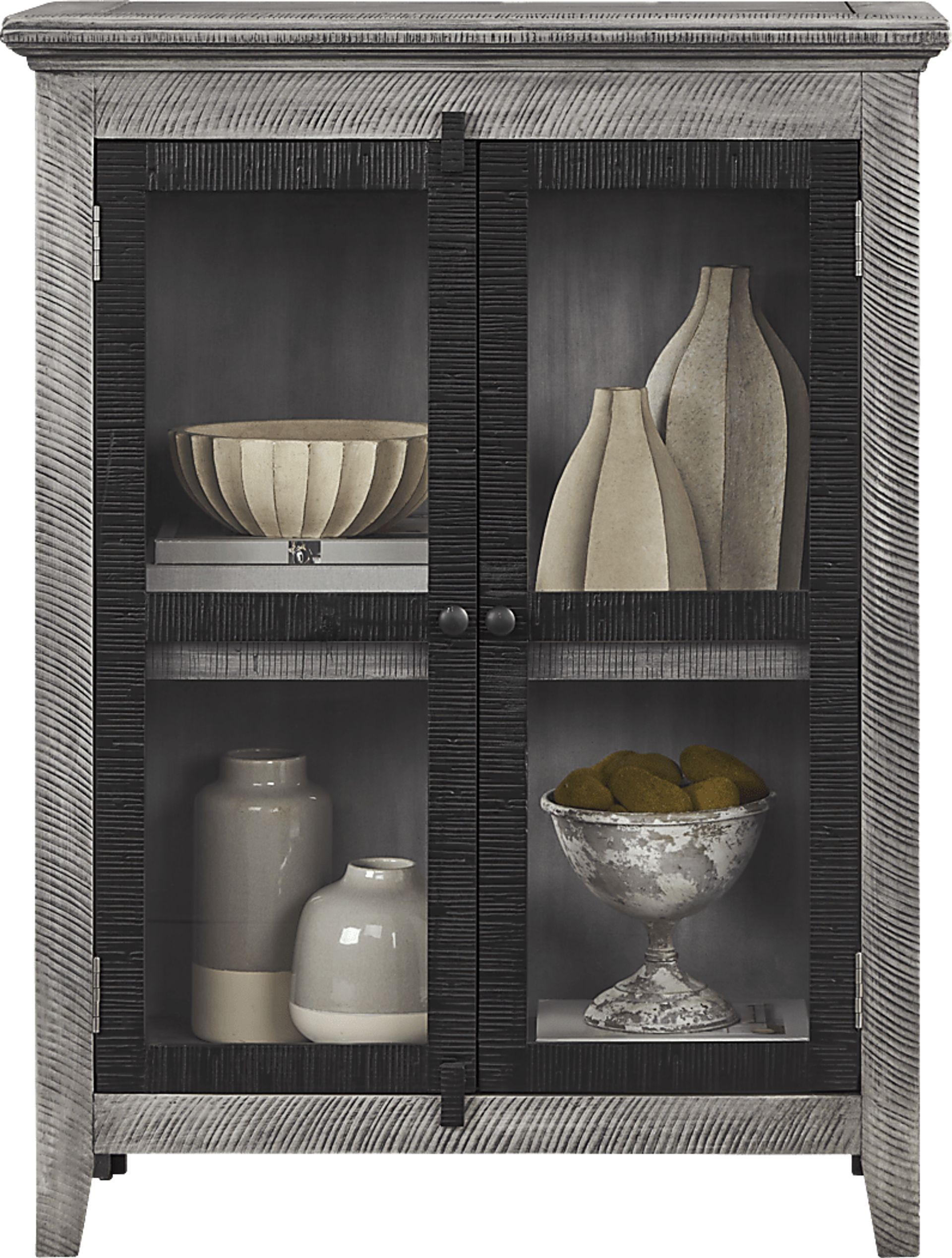Bridgeport Gray 32" Accent Cabinet - Image 2