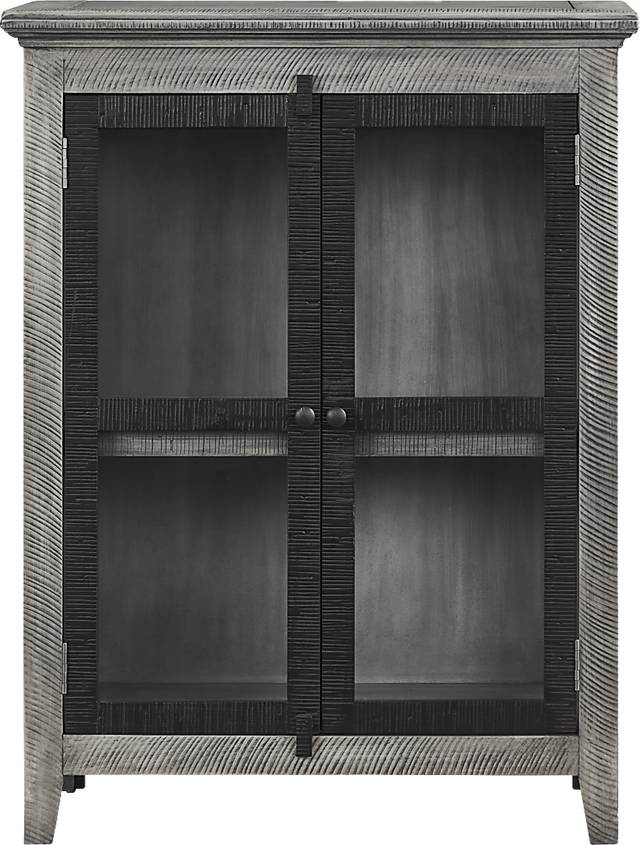 Bridgeport Gray 32" Accent Cabinet - Thumbnail - Image 1