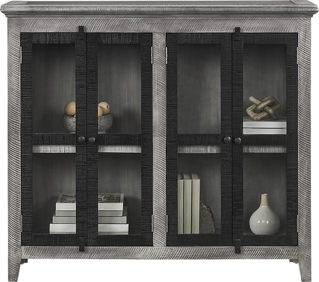 Bridgeport Gray 48" Accent Cabinet - Thumbnail - Image 2