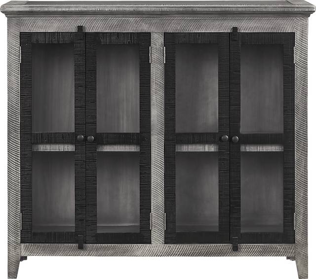 Bridgeport Gray 48" Accent Cabinet - Thumbnail - Image 1