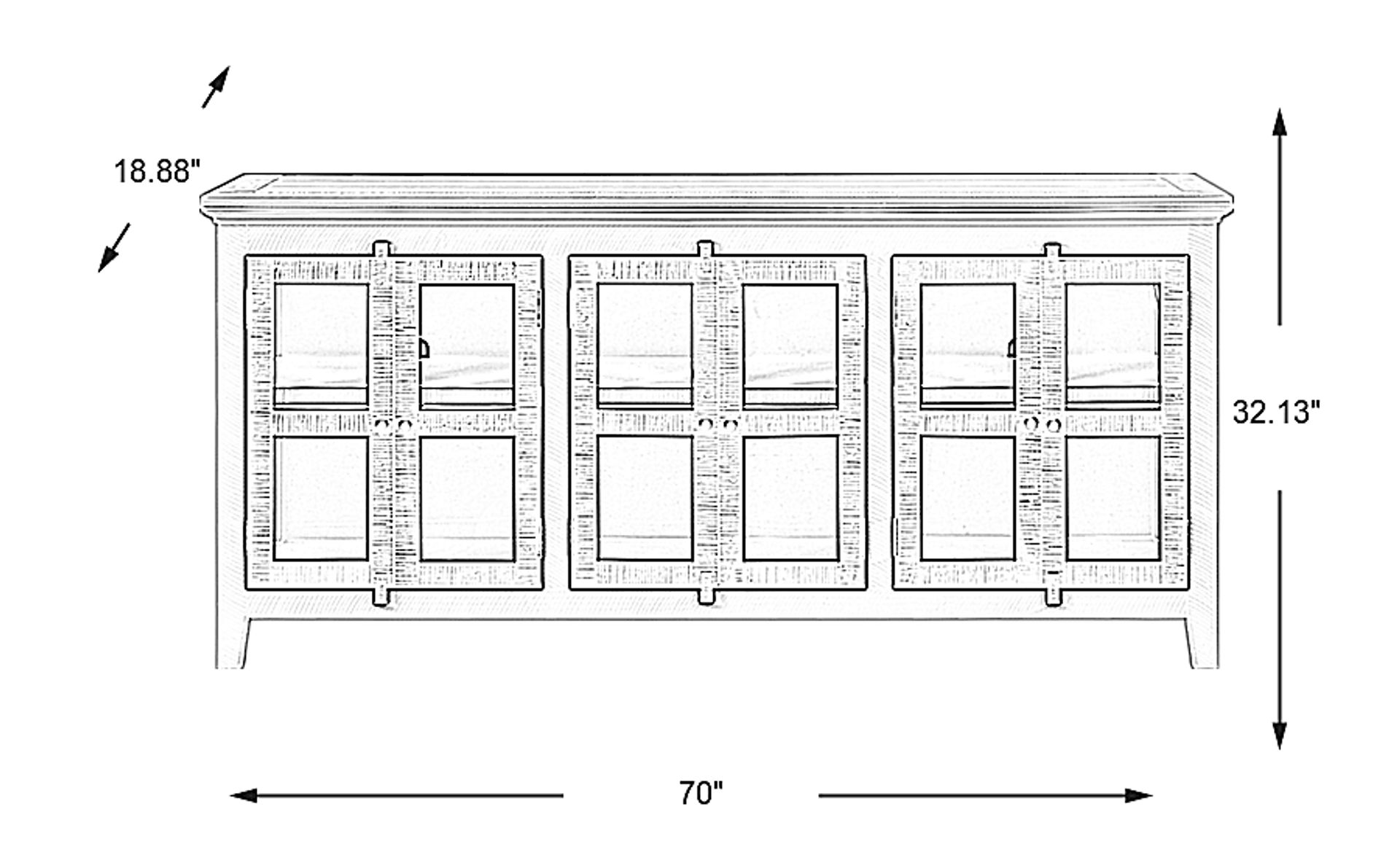 Dimension Image. Please refer to the Dimension Tab on this page for dimension details.