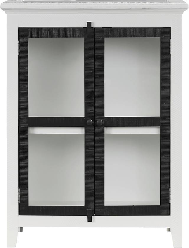 Bridgeport White 32" Accent Cabinet - Thumbnail - Image 1