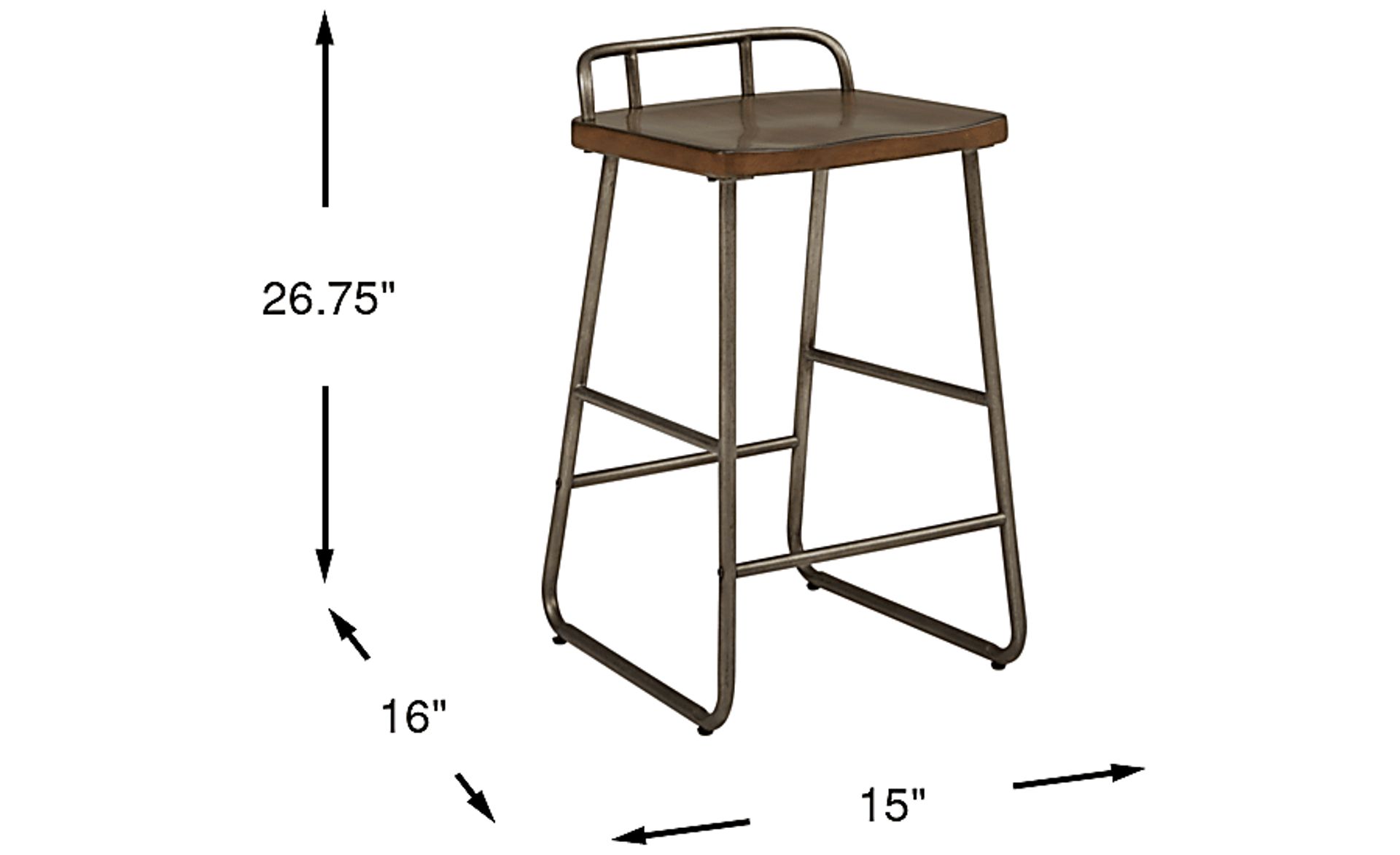 Dimension Image. Please refer to the Dimension Tab on this page for dimension details.