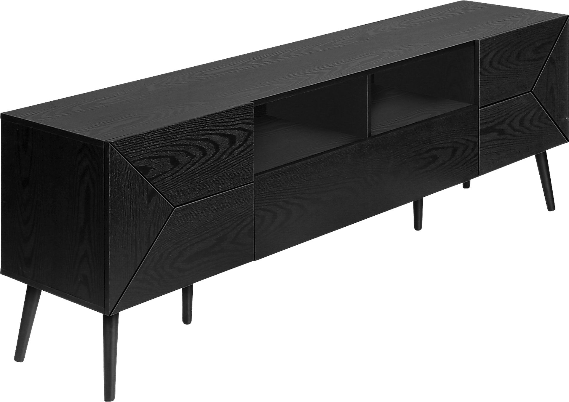 Bridgeware Black 71 in. Console - Image 3