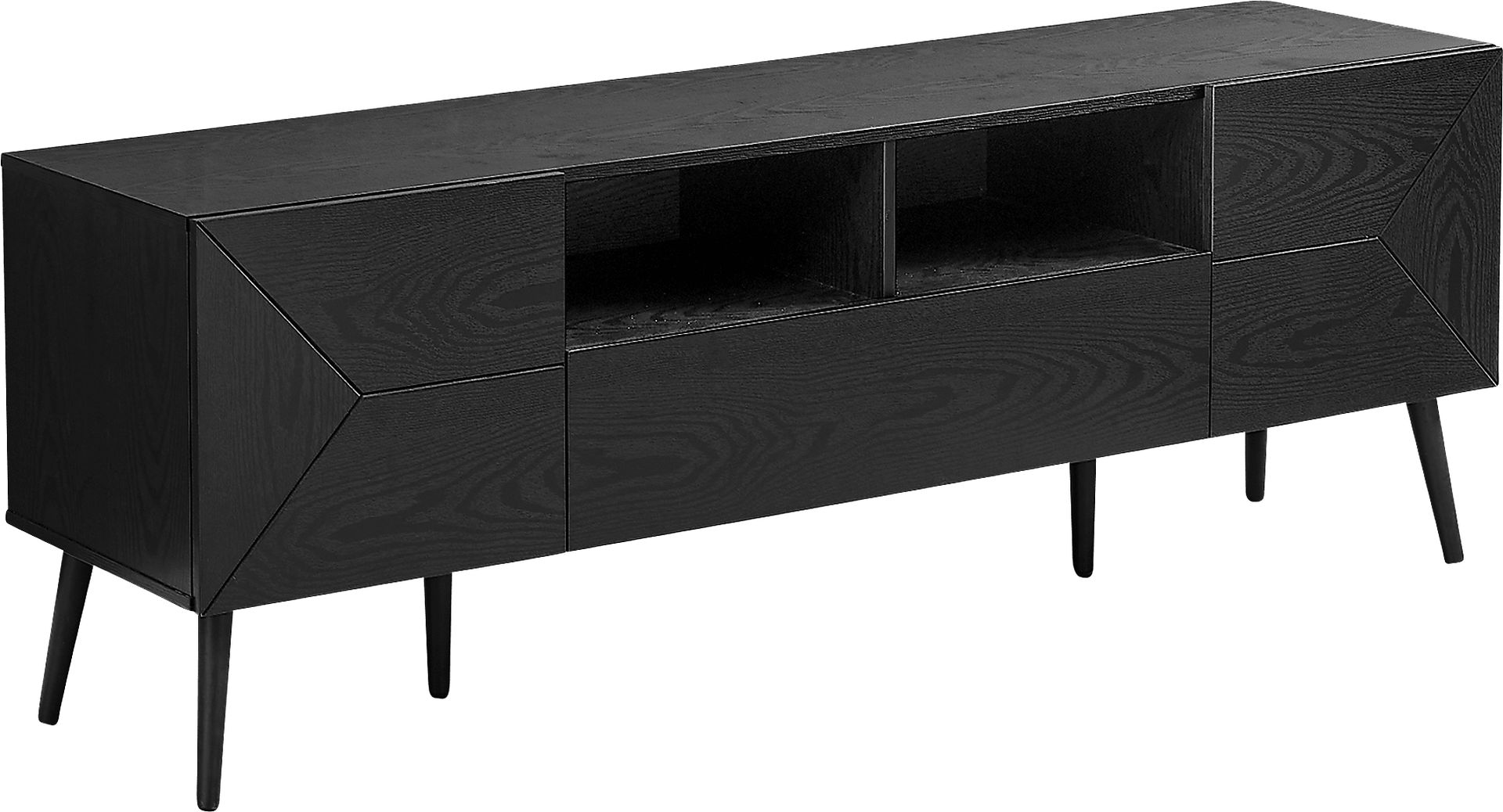 Bridgeware Black 71 in. Console - Image 1