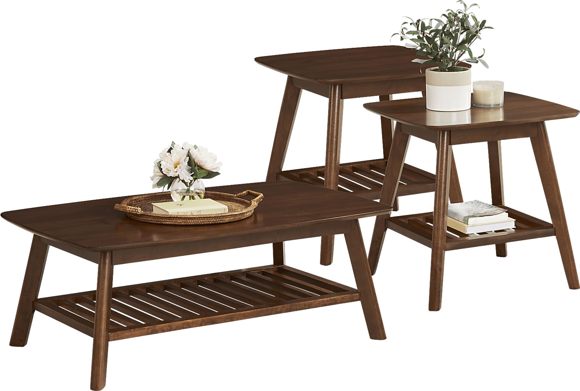 Duluth Olive Leather 8 Pc Living Room - Image 8