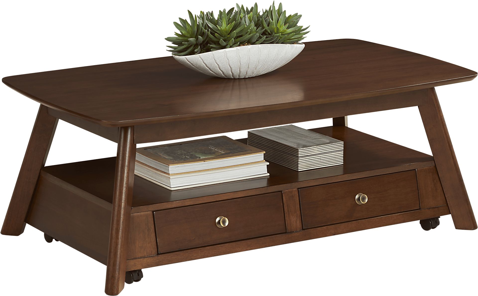Bridgewood Pointe Brown Lift Top Cocktail Table - Image 1
