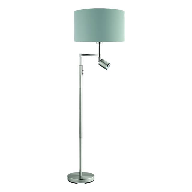 Bridleton Bay Nickel Floor Lamp - Thumbnail - Image 1