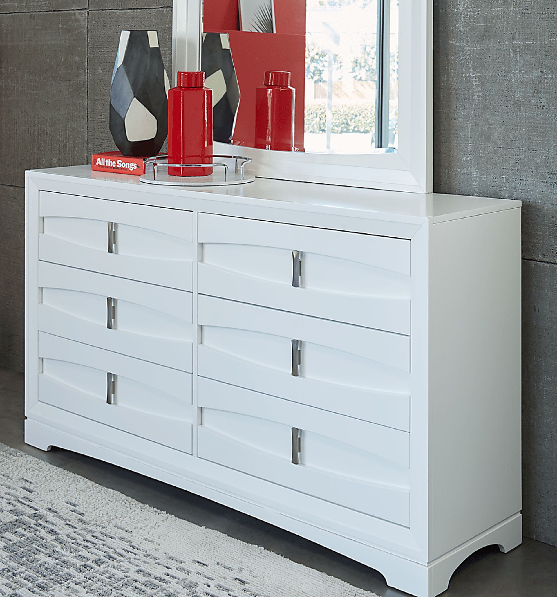 Brielle White Dresser - Image 2
