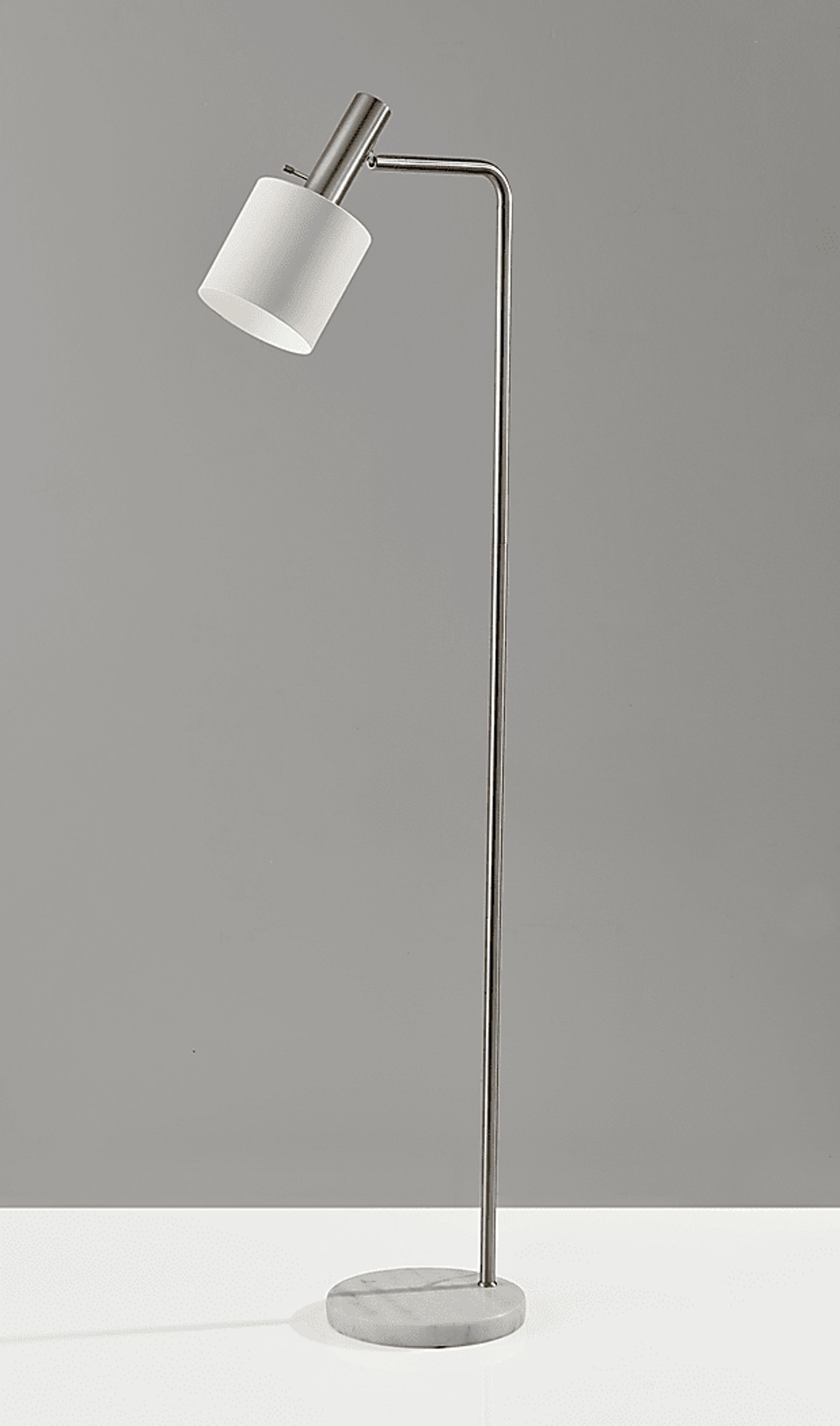 Brierdale White Floor Lamp - Image 2