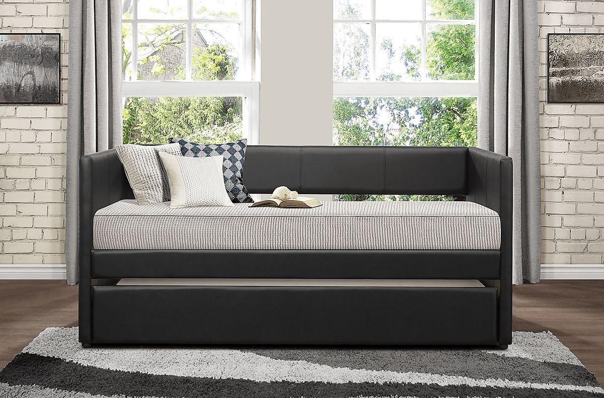 Briery Black Black,Colors Daybed With Trundle | Rooms to Go