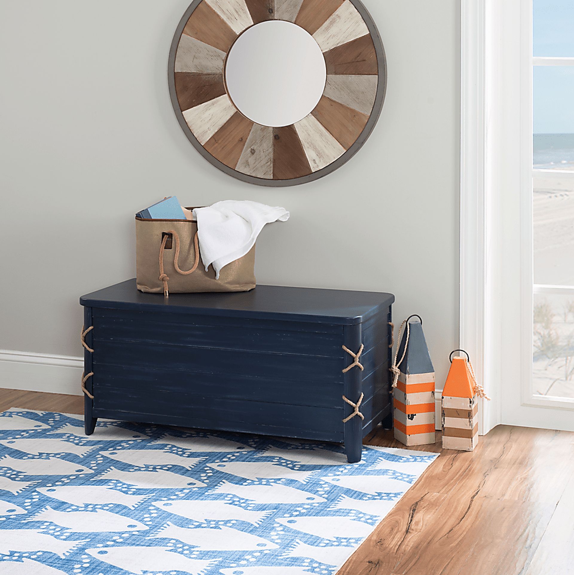 Brieva Blue Cedar Chest - Image 5