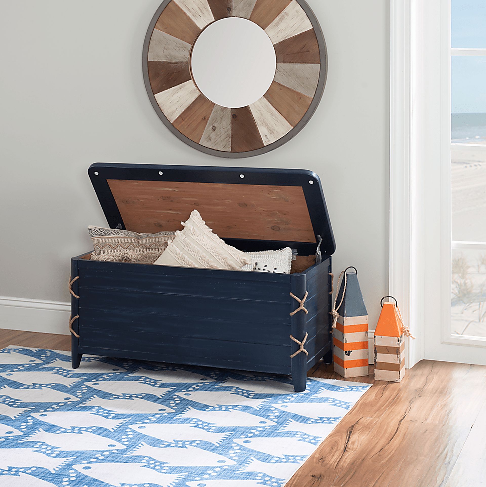 Brieva Blue Cedar Chest - Image 6