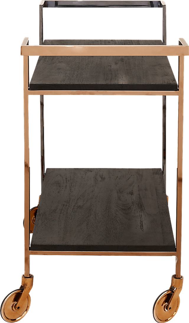 Brigadier Black Bar Cart - Thumbnail - Image 3