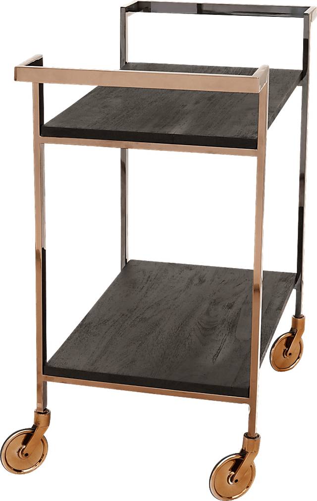 Brigadier Black Bar Cart - Thumbnail - Image 4