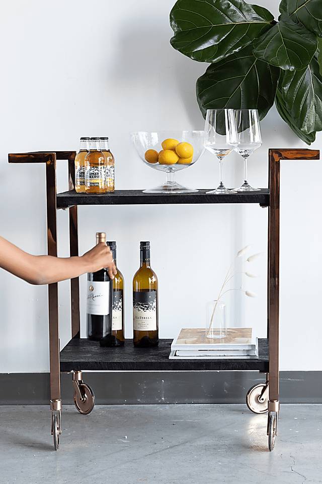 Brigadier Black Bar Cart - Thumbnail - Image 8