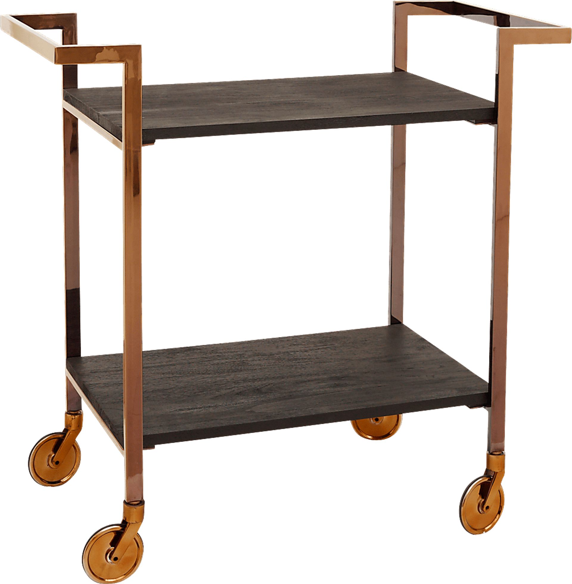 Brigadier Black Bar Cart - Image 1