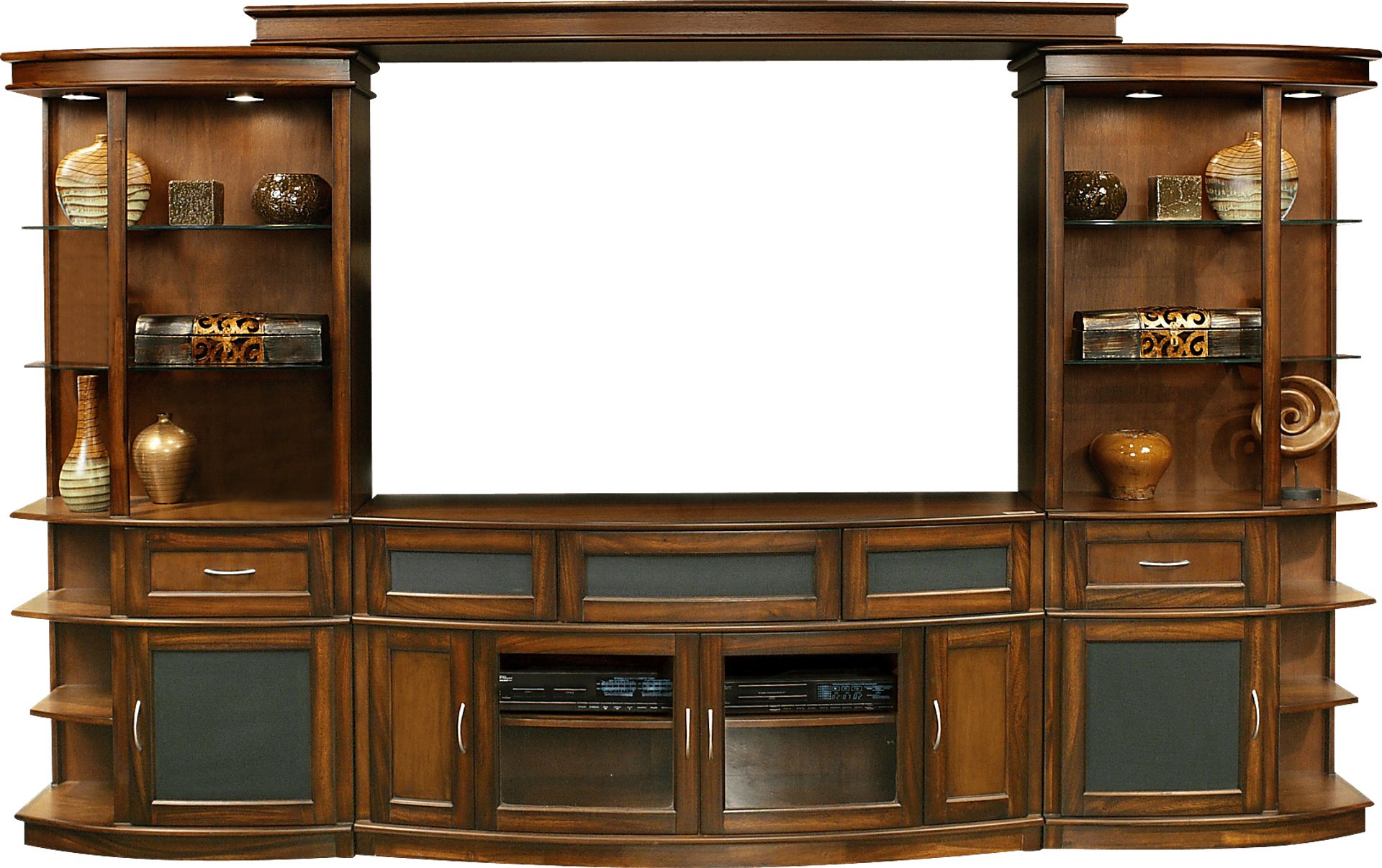 Brighton Heights 4 Pc Wall Unit - Image 1