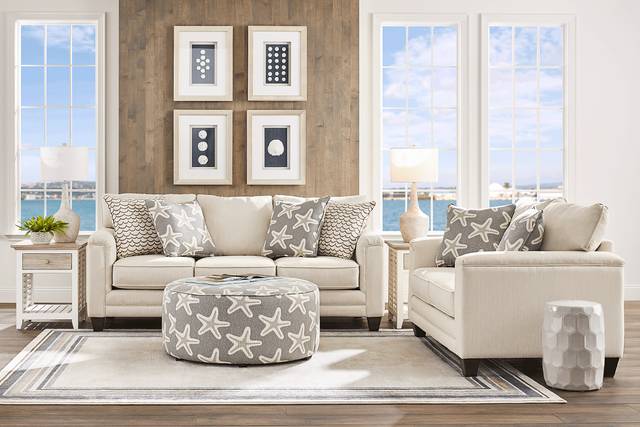 Brightwater Beige 3 Pc Living Room - Thumbnail - Image 1