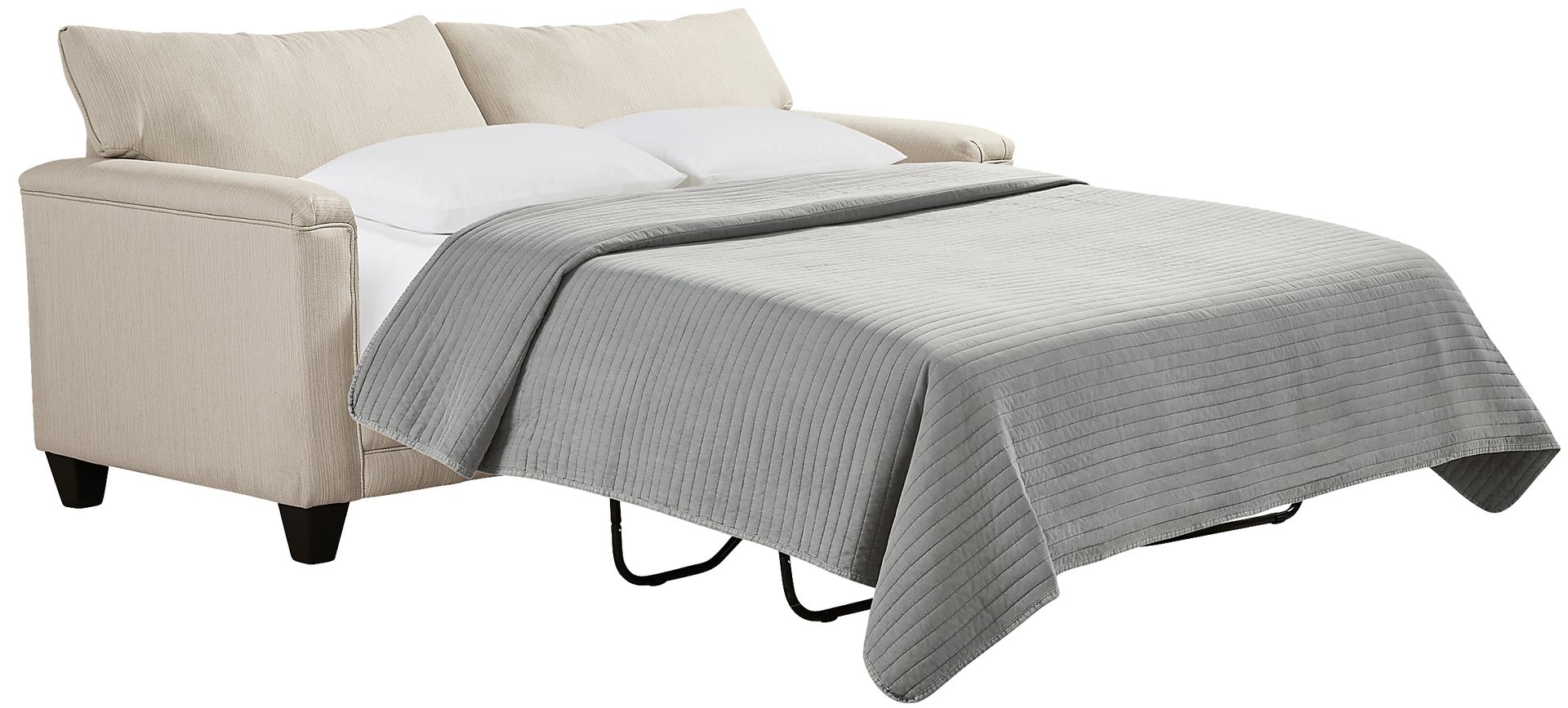 Brightwater Beige Apartment Sleeper Sofa - Image 2