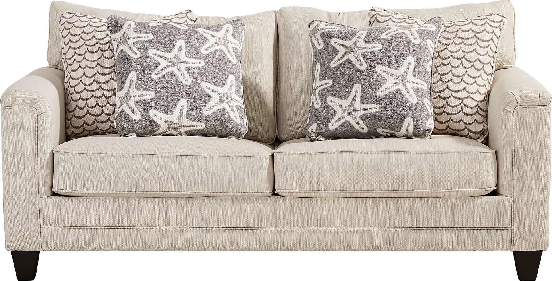 Brightwater Beige Apartment Sleeper Sofa - Image 1