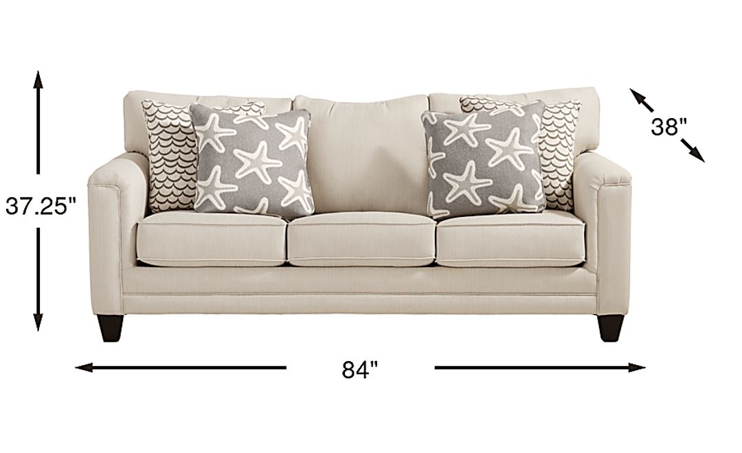 Brightwater Premium Sleeper Queen Gel Foam Sofa