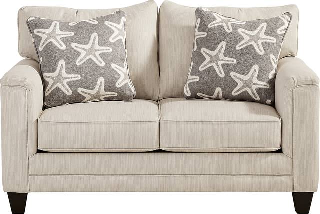 Brightwater Beige Loveseat - Thumbnail - Image 1