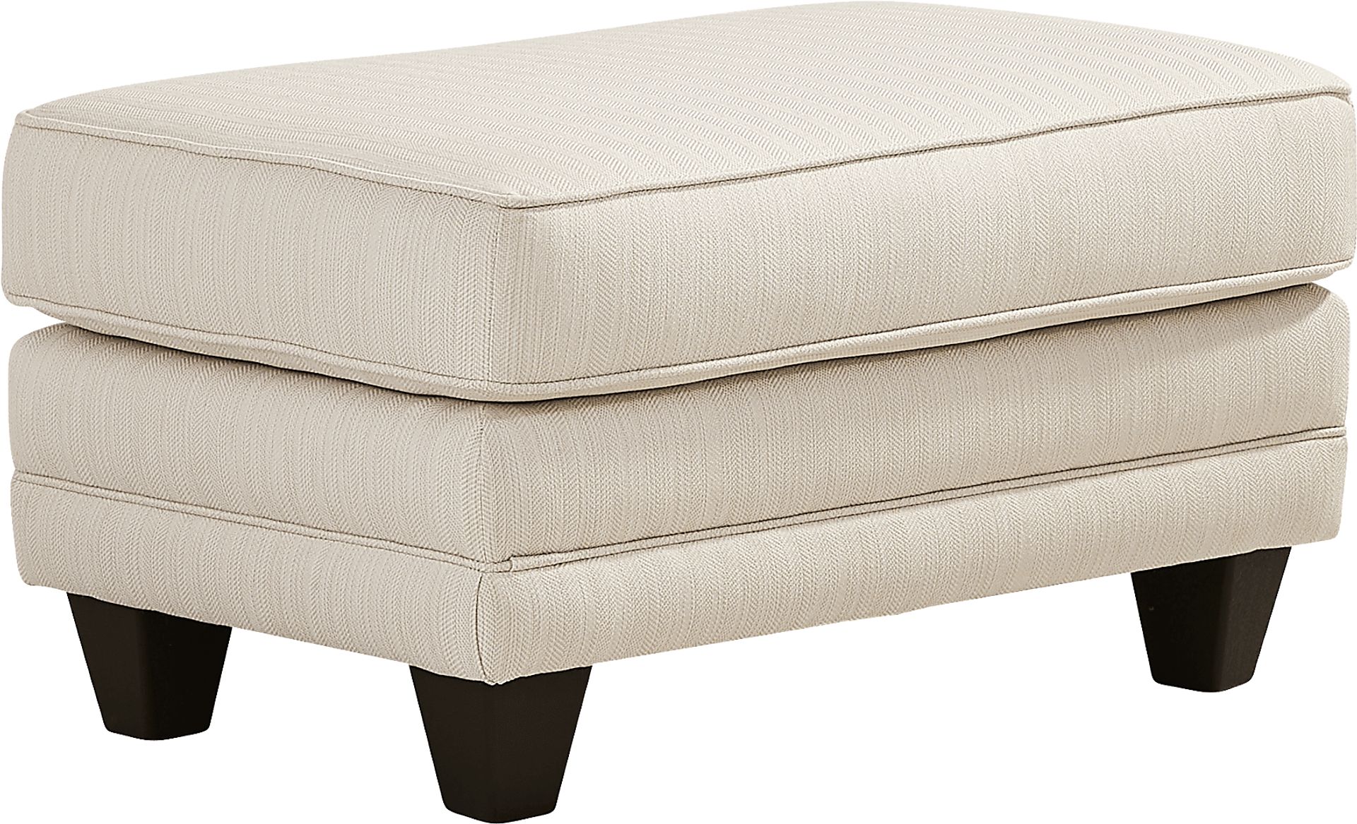 Brightwater Beige Ottoman - Image 1