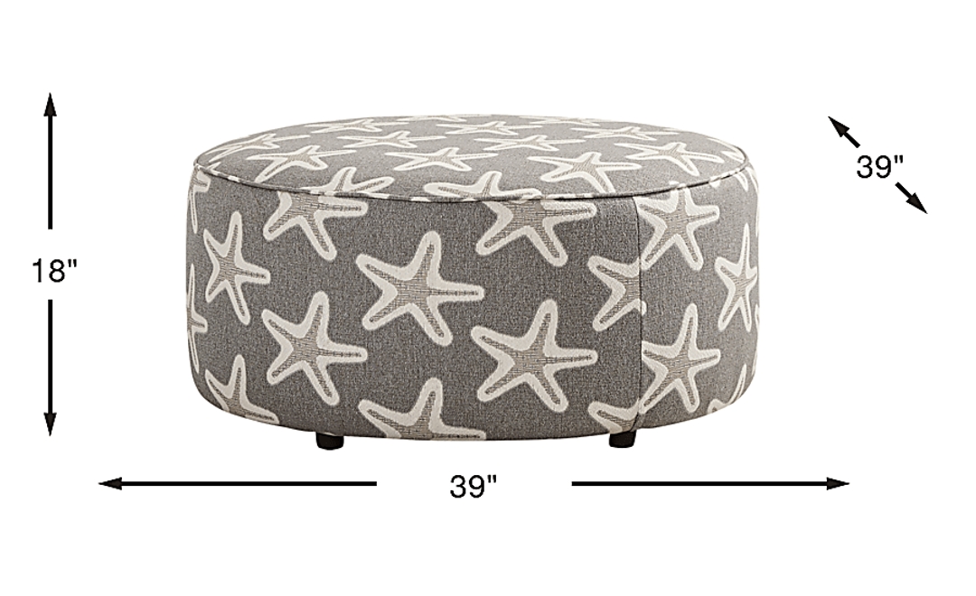 Brightwater Cocktail Ottoman