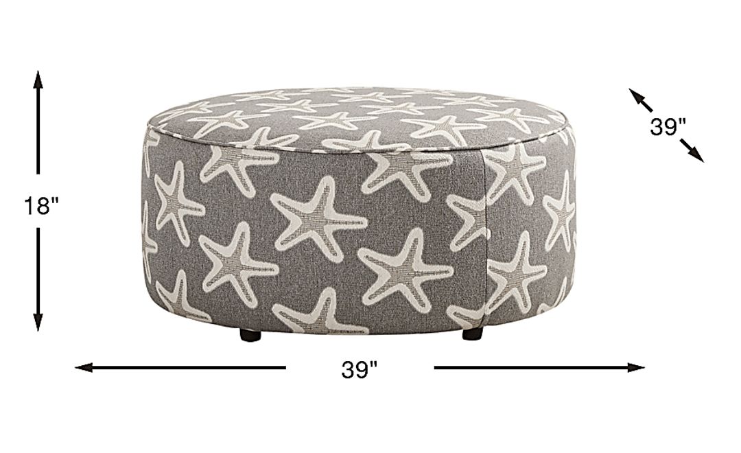 Brightwater Cocktail Ottoman