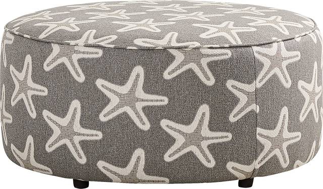 Brightwater Gray Cocktail Ottoman - Thumbnail - Image 1