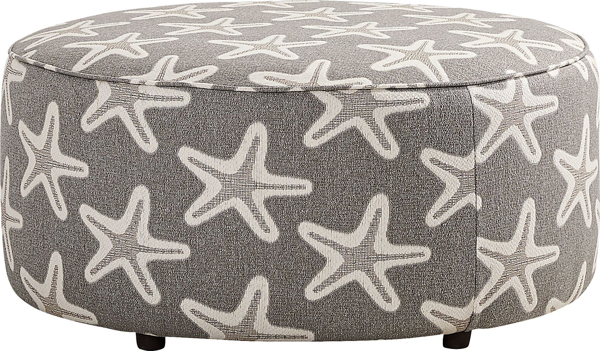 Brightwater Gray Cocktail Ottoman - Image 1