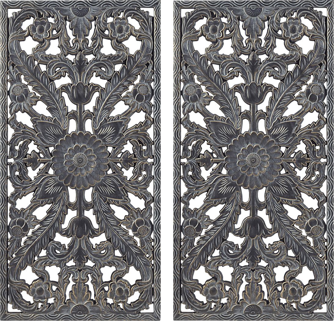 Brightway Blue Wall Decor, Set of 2