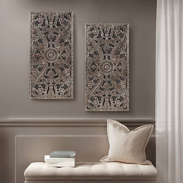 Brightway Bronze Wall Decor, Set of 2 - Thumbnail - Image 2