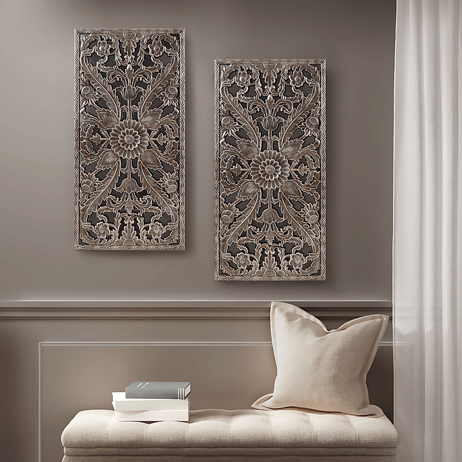 Brightway Bronze Wall Decor, Set of 2 - Image 2